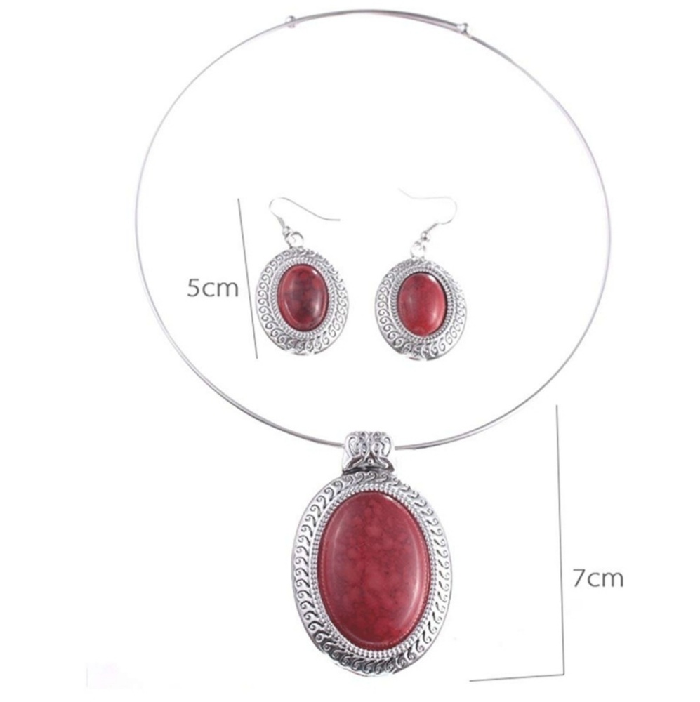 Set of earing and necklace - Picture 3 of 3